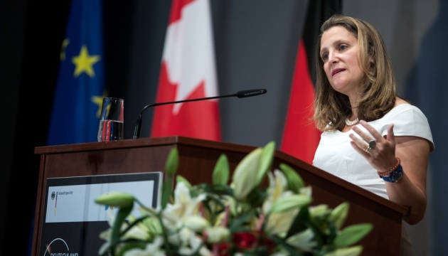 Freeland: Mission UNIFIER ist wichtiger Teil unserer Unterstützung der Ukraine