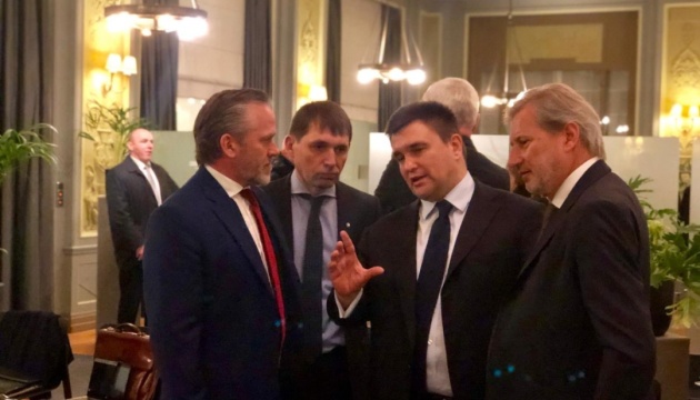 Klimkine a discuté à Bruxelles des sanctions contre la Fédération de Russie