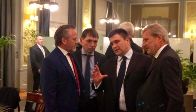 Klimkin mantiene una reunión informal con colegas europeos en Bruselas 