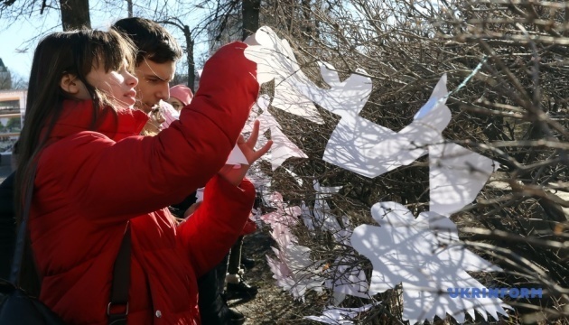 A Kyiv s’est déroulée l’action «Les Anges de la «mémoire» A Kyiv s’est déroulée l’action «Les Anges de la «mémoire»