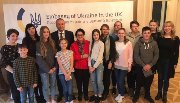 Учні Школи українознавства з Манчестера завітали до українського Посольства у Лондоні
