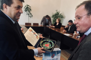 Голова Вінницької облради зустрівся з партнерами з Німеччини, Румунії та Молдови