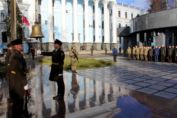 У Міноборони вшанували пам’ять шістьох загиблих від російської агресії військових