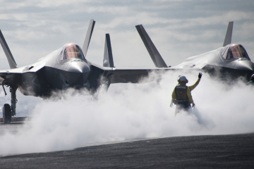 США вперше розгорнули F-35 п’ятого покоління на Близькому Сході