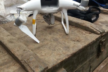 Ukrainian military shoot down invaders' drone near Vodiane