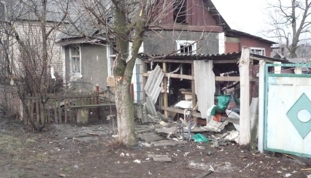 Ocupantes dispararon contra un pueblo en la región de Lugansk (Fotos)
