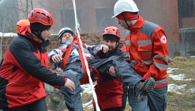 В Яремче польські та українські рятувальники провели спільні навчання