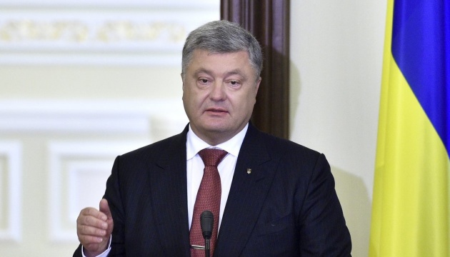 Poroshenko thanks US, EU and Canada for imposition of sanctions on Russia