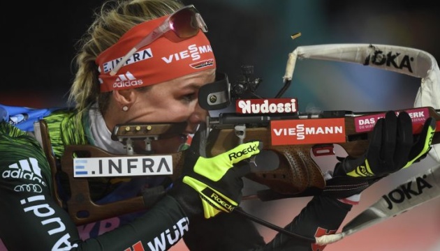 Біатлон: німкеня Геррманн виграла переслідування на чемпіонаті світу, Меркушина - 15-та