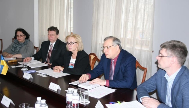 Denisova meets with head of OSCE Election Observation Mission to Ukraine