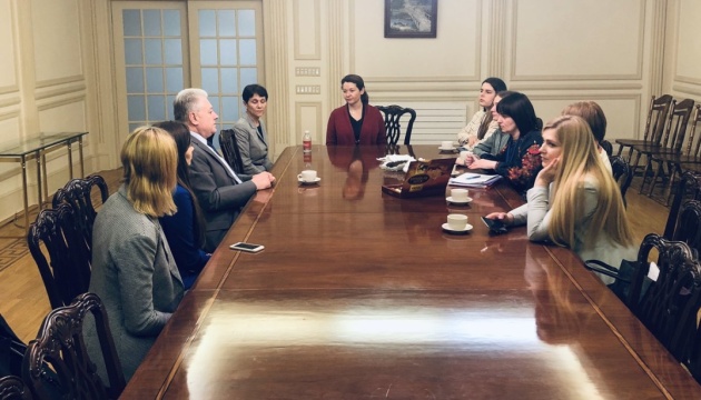 Yelchenko meets with Ukrainian delegation at UN women activists’ summit