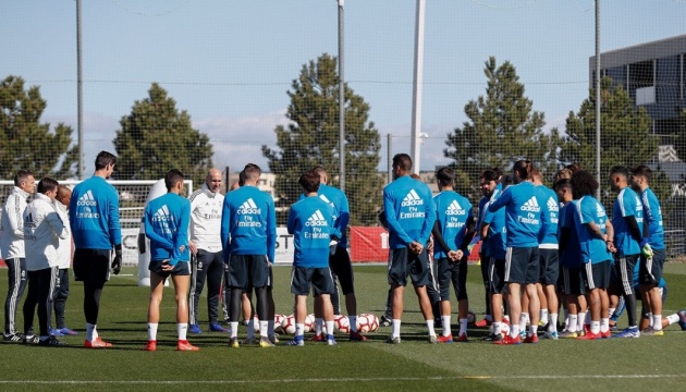 Зідан провів перше тренування з командою “Реала” після свого повернення