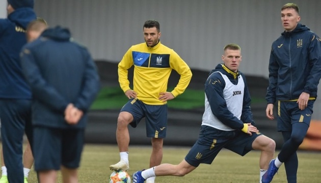 Жуніор Мораес провів перше тренування в збірній України з футболу
