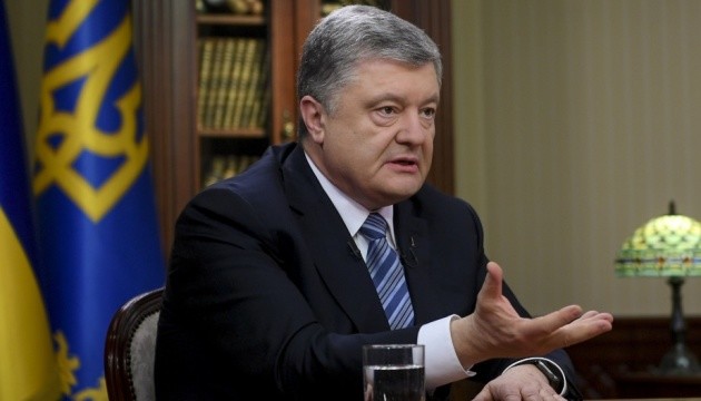 Poroshenko not ready to compromise on Crimea and Donbas