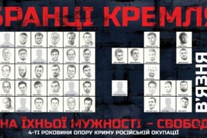 Відкриття експозиції портретів «Бранці Кремля» та демонстрація документального фільму «Крим. Вкрадений півострів»