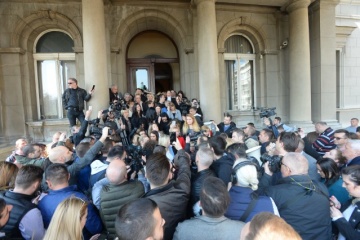 У Белграді протестувальники намагалися штурмувати мерію
