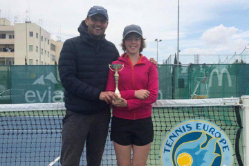 Киевлянка Чередник стала финалисткой парного турнира Tennis Europe среди юниоров
