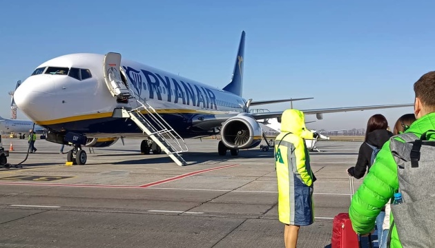 Стартував перший авіарейс Ryanair із Києва до Софії