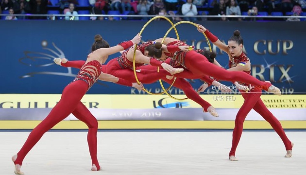 Українки вибороли “срібло” на етапі Кубка світу з художньої гімнастики в Пезаро