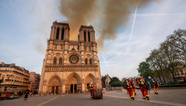Глава УГКЦ висловив молитовну підтримку французам у зв’язку з пожежею у Нотр-Дамі