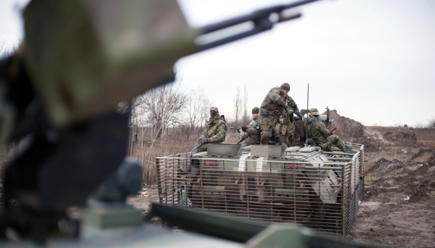 Russian-led forces launch seven attacks on Ukrainian troops in Donbas 