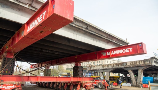Шулявський міст повністю розберуть до кінця квітня