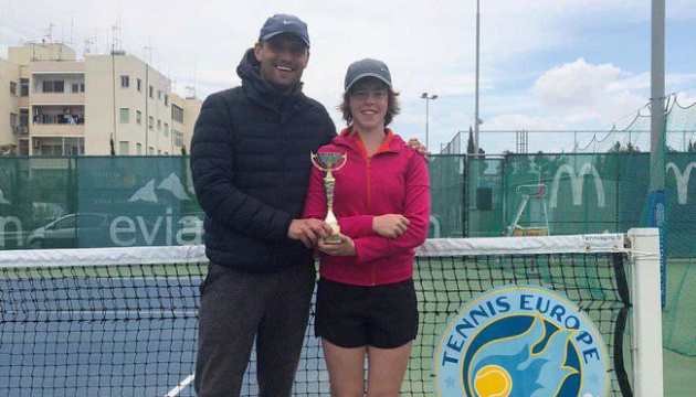 Киянка Чередник стала фіналісткою парного турніру Tennis Europe серед юніорів