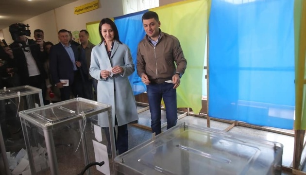 Гройсман проголосував у Вінниці