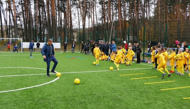 На Рівненщині за рік побудували 15 футбольних майданчиків