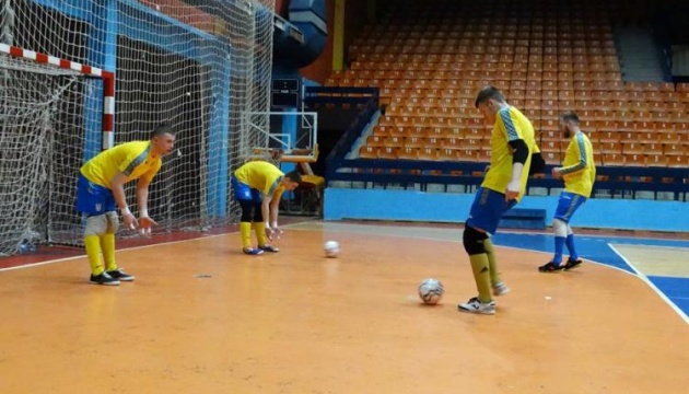 Збірна України U-19 з футзалу розпочала підготовку до турніру в Італії