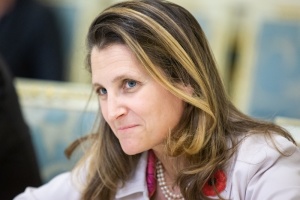 Zelensky appoints Freeland as adviser on economic development