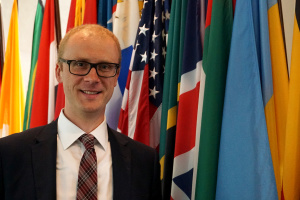 Олег Ніколенко, віце-голова комітету ООН з інформації