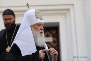 Похорон патріарха Філарета запланований на 22 березня у Володимирському соборі
