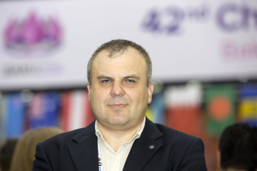 Александр Сулыпа, главный тренер мужской сборной Украины по шахматам