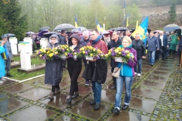 На Львівщині вшанували пам'ять Січових стрільців, загиблих у бою на Маківці