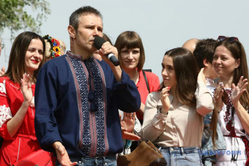 Svyatoslav Vakarchuk a présenté son parti, qui ira aux élections au Parlement