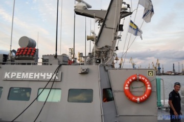 В Азовському морі пройшли навчання малих броньованих катерів