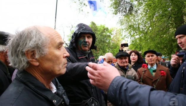 На першотравневому мітингу лідера 