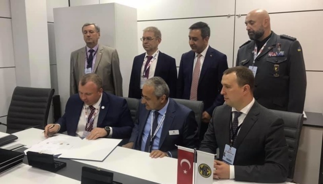 Ukroboronprom, Turkey’s Aselsan sign agreements on military equipment purchase