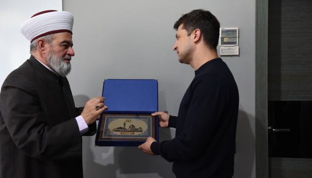 Зеленський зустрівся з духовними лідерами мусульман України