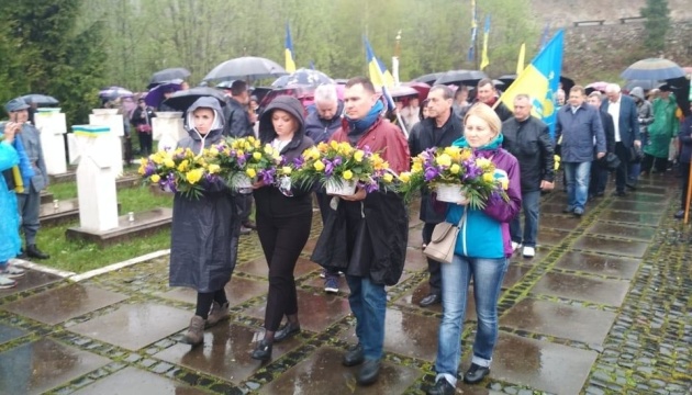 На Львівщині вшанували пам'ять Січових стрільців, загиблих у бою на Маківці 