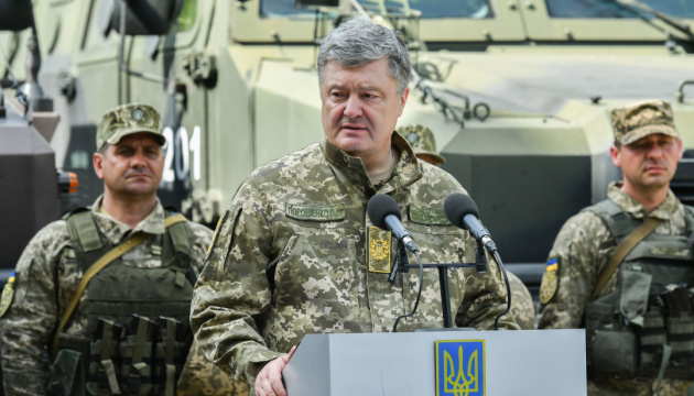 Poroshenko says he spent UAH 2 bln in his own funds on Ukrainian army