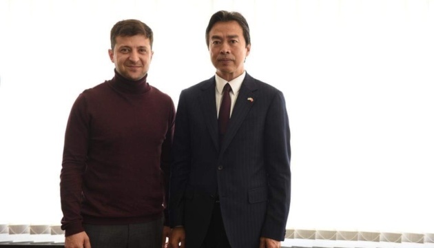 Zelensky meets with Chinese ambassador to Ukraine