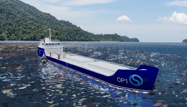Українці розробили проект плавучого сміттєпереробного заводу для очищення океану