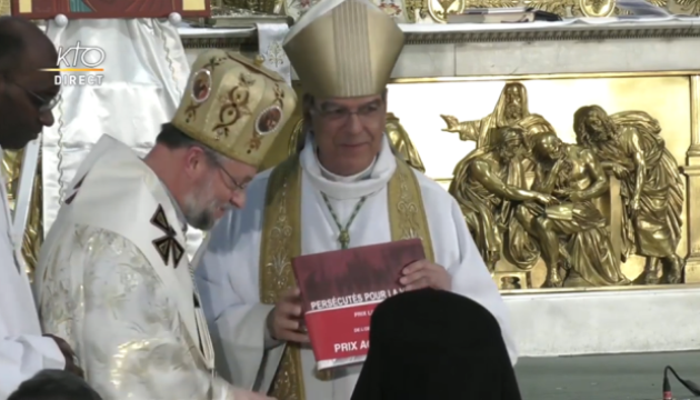Альбом про підпілля УГКЦ отримав літературну нагороду у Франції Альбом про підпілля УГКЦ отримав літературну нагороду у Франції