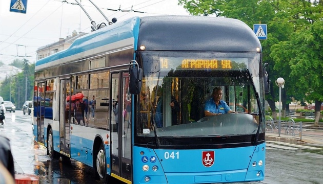 У Вінниці вийшов на маршрут перший тролейбус місцевого виробництва