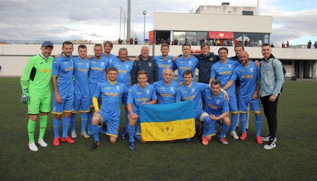 Футбол: ветеранська збірна України перемогла на Турнірі солідарності в Мадриді