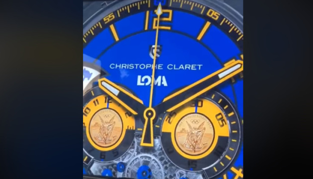 La célèbre marque a créé une montre de collection en honneur à Vassyl Lomatchenko