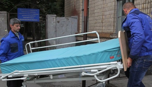 ドニプロ市病院で、重傷の軍人が死亡