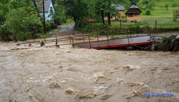 ザカルパッチャ州とイヴァノ＝フランキウシク州で大雨洪水　約４００軒浸水被害